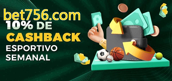 10% de bônus de cashback na bet756.com