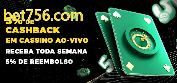 Promoções do cassino ao Vivo bet756.com